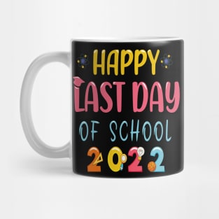 Happy Last Day of School 2022 Hello Summer Teacher Mug